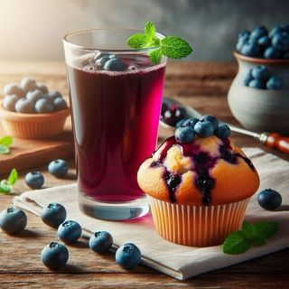 Чорничний Мафін Біртейль (1л)