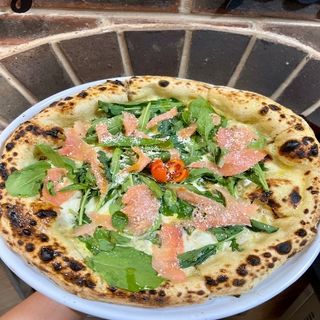 Pizza Saumon