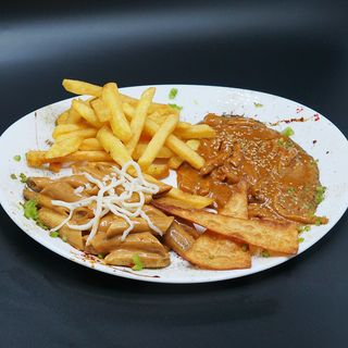 Plat émincé de poulet