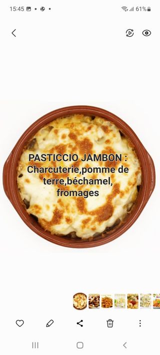  Pasticcio Jambon 
