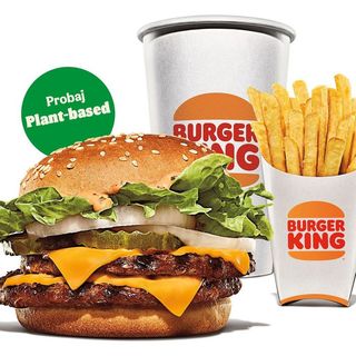 Plant-based Big King Menu