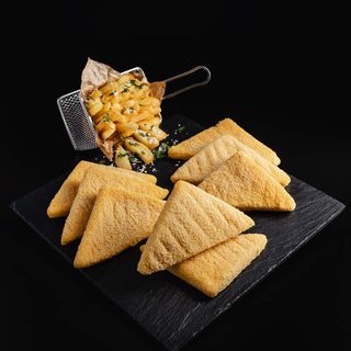 Platou cașcaval pane & cartofi