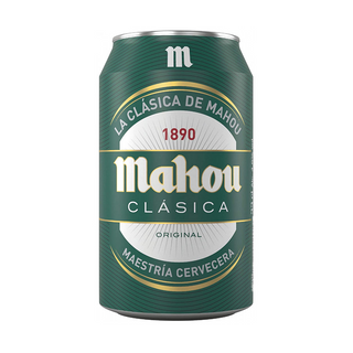 Cerveza Mahou Clásica Lata 33cl.