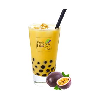Passion Fruity Boba Tea