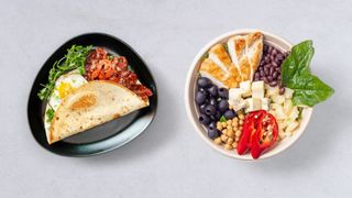 Zestaw piadina + sałatka