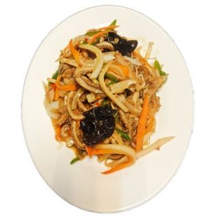 145А. Оризово фиде с три вида месо, печурки и гъби Муар (700г)