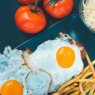 Milanesa A Caballo