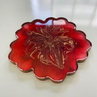 Coquelicot  Sous Verre