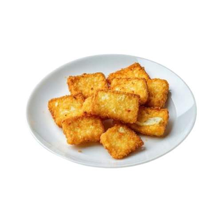 Queso Frito Con Mermelada De Arándanos