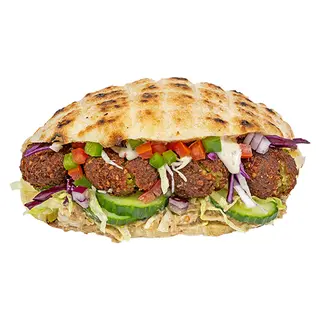 (Vege) Baba Ghanoush flatbread