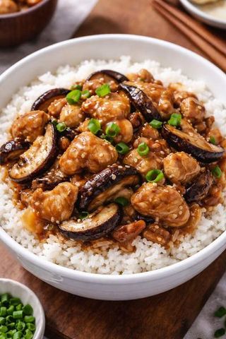 Arroz con Pollo y Shiitake