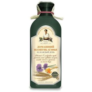 SZAMPON ZIOŁOWY DOMOWY DO CODZIENNEGO STOSOWANIA 350 ml - RECEPTURY BABCI AGAFI - AGAFI