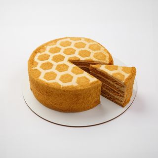 Торт "Медовик со сгущенкой" гранд (0,800 кг)