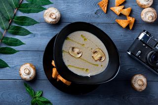 Грибной крем-суп 