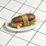 Панини сэндвич с лососем