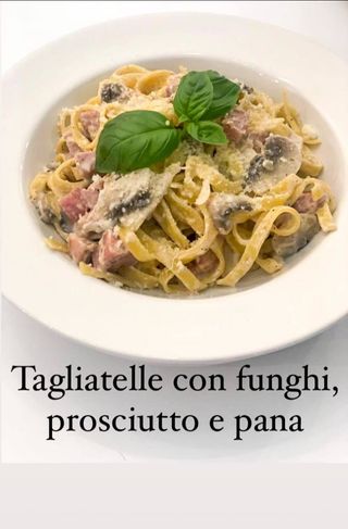 Tagliatelle con funghi