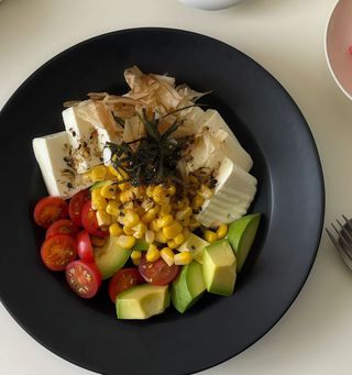 poke ensalada de tofu (vegan)