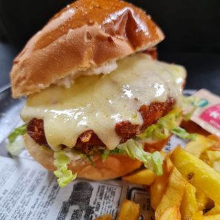 Hamburguesa Crujiente