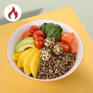 Селмон-боул з кіноа