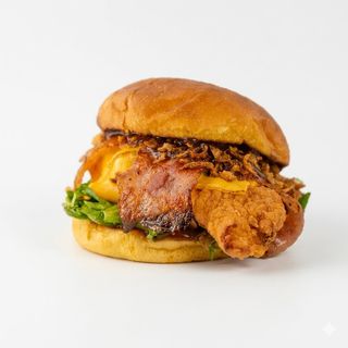 Chicken Crispy Burger Barbacoa
