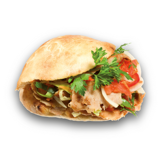 Kebab Solo Carne Y Salsas