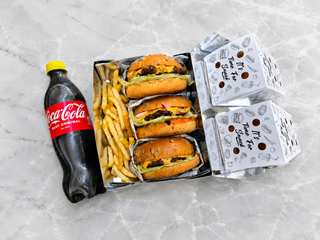 Selection of Smash Burgers