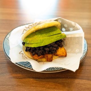 Arepa vegana 