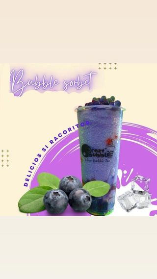 BUBBLE TEA / BUBBLE SORBET 500 ML