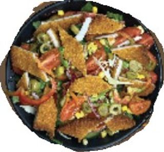 Crispy chicken salad