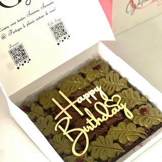 Brownies Happy birthday 