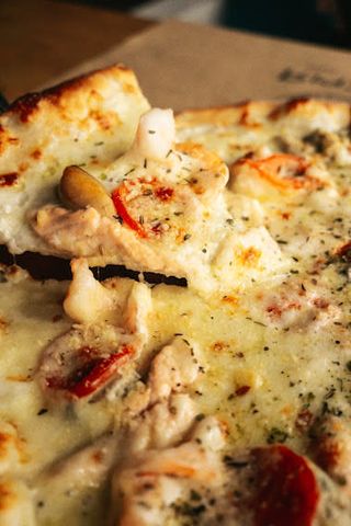 Піца з морепродуктами (510г)