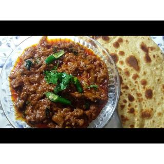 Kima or Mutton Chapati