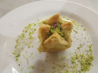 Baklawa de pistachos
