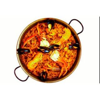 Paella de mariscos (4 raciones)