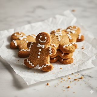 Biscotti pan di zenzero 5 pezzi