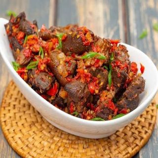 Peppered Goat Meat