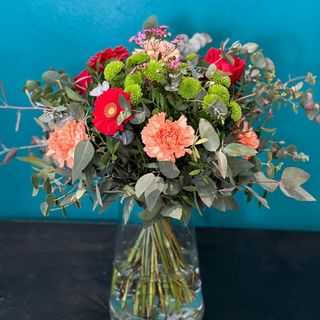 Ramo De Flores Rojas Y Naranjas | Granada