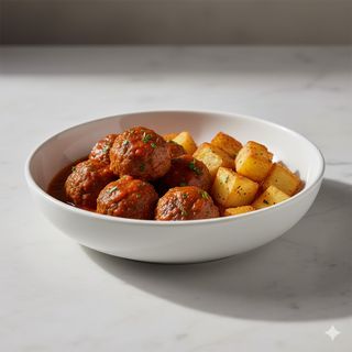 Albóndigas con patatas