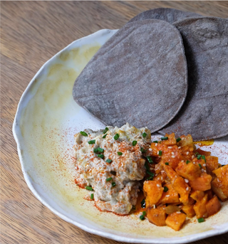 Baba Ganoush Con Menta Y Pimentón Ahumado