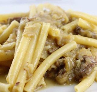 Paccheri alla genovese napoletana