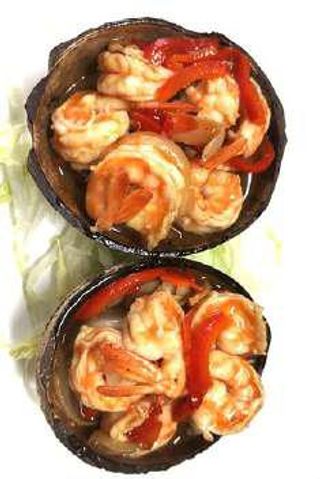 Gamberi alla thailandese