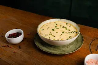 Ciorbă à la grec de pui