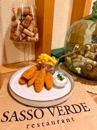 Pileći štapići u cornflakesu