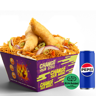 Meniu Noodles pui shanghai