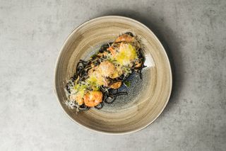 Паста з морепродуктами (350г)