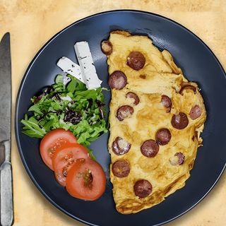Omlet kobasica
