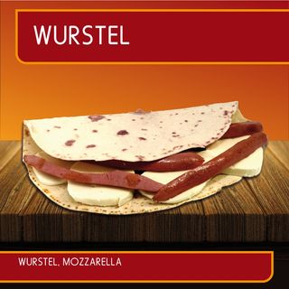 Wurstel e formaggio