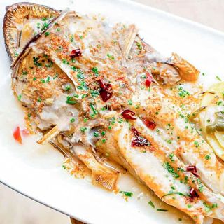 Rape de barriga negra al horno (Para 2 personas)