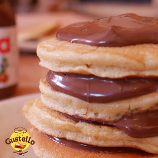 Pancakes au Nutella