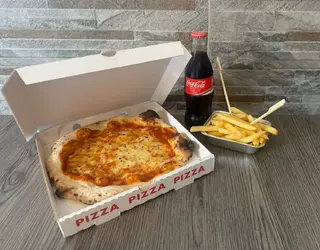 Cotto e funghi baby + contorno + bevanda